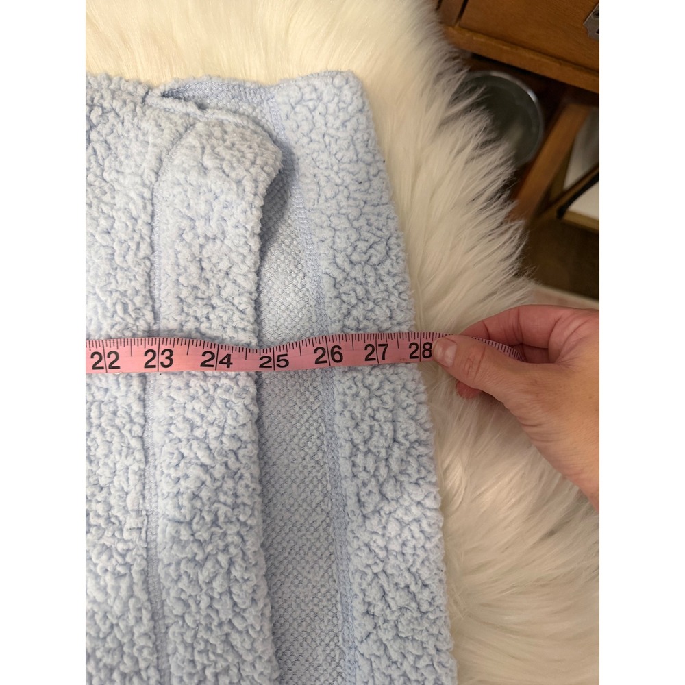 Aerie - Cloud Fleece Sherpa Quarter Snao Pullover Sweatshirt Size Medium - Picture 8 of 8
